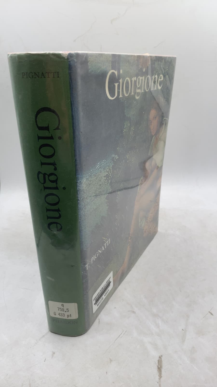 Giorgione: Complete Edition by Terisio Pignatti - front cover
