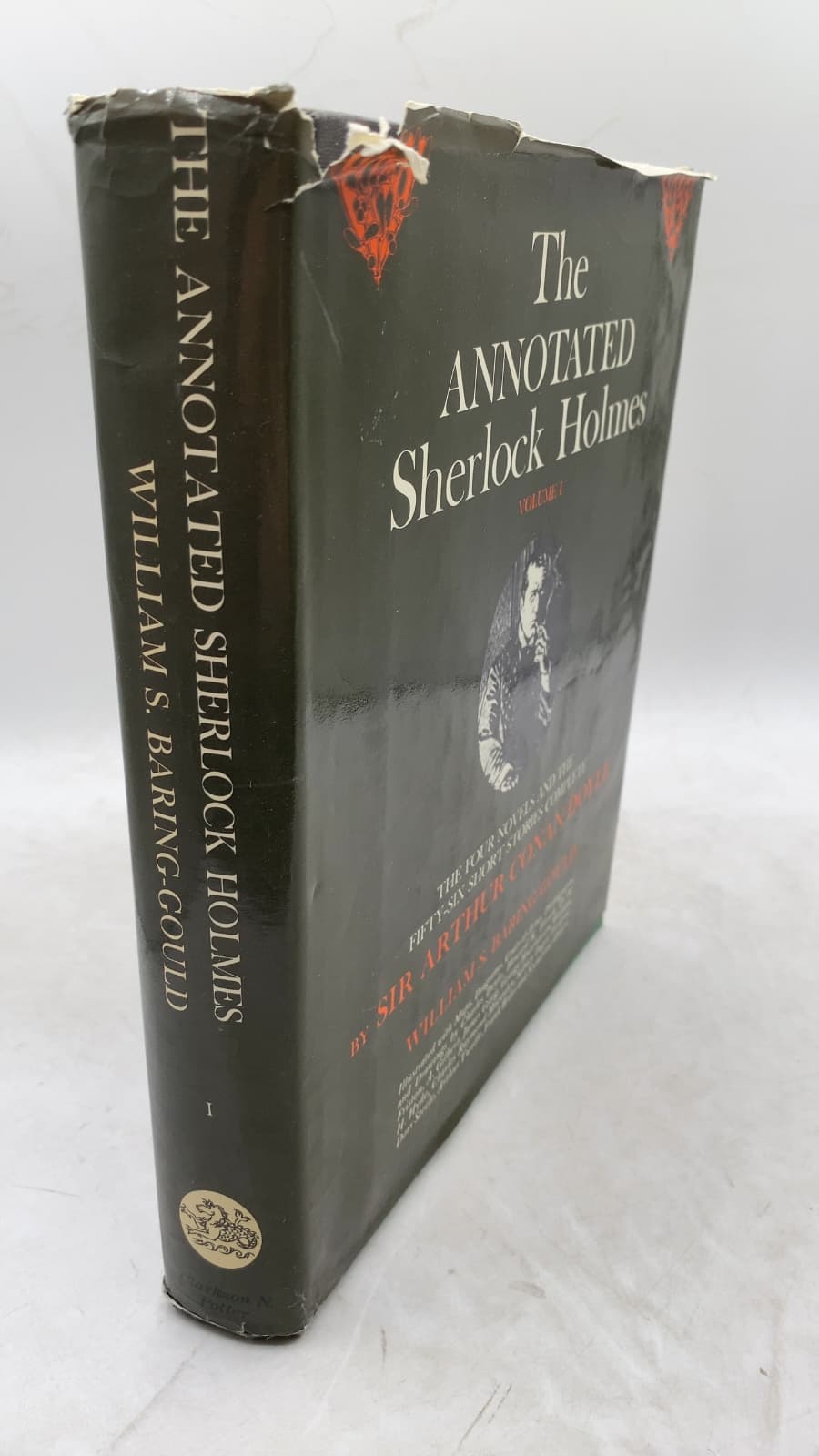 The Annotated Sherlock Holmes, Volume I by Sir Arthur Conan Doyle; Edited by William S. Baring-Gould - front cover