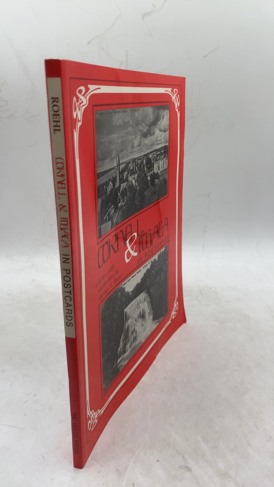 Cornell & Ithaca in Postcards by Harvey N. Roehl - front cover