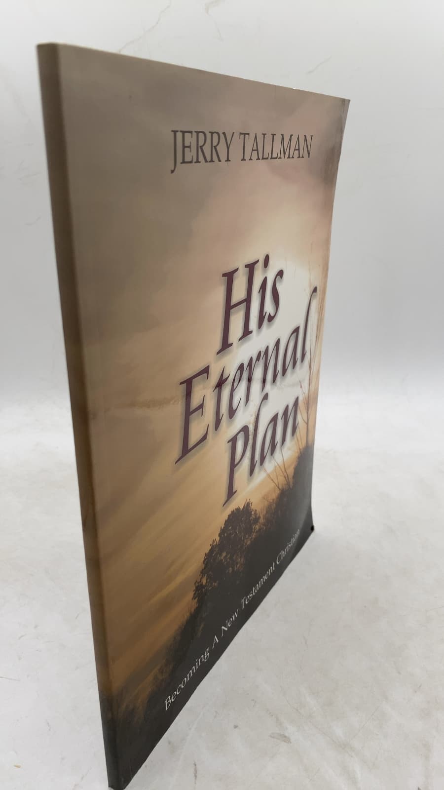 His Eternal Plan: Becoming A New Testament Christian by Jerry Tallman - front cover