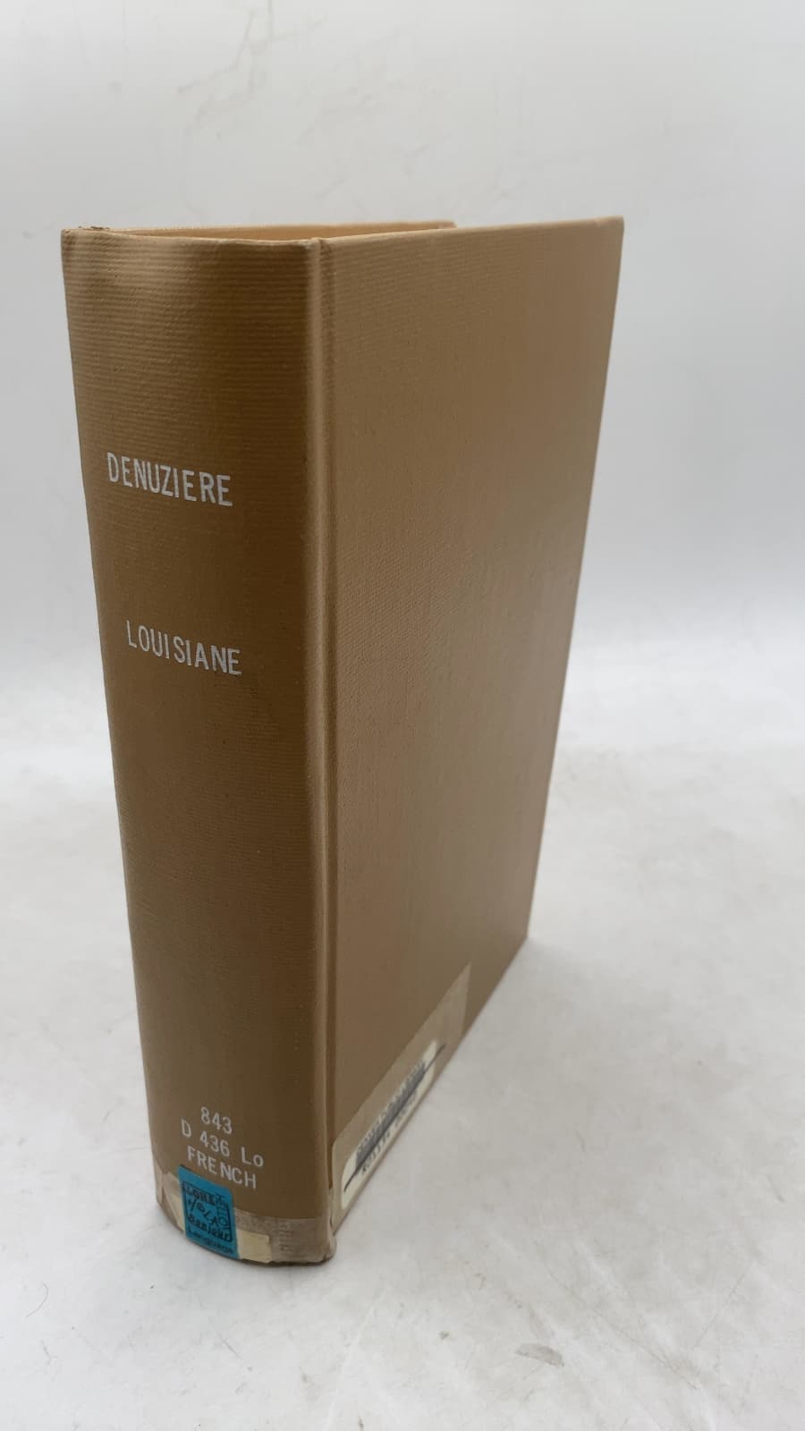 Louisiane by Maurice Denuzière - front cover
