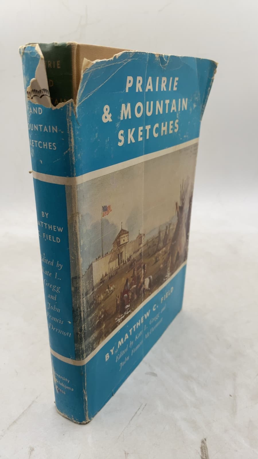 Prairie and Mountain Sketches by Matthew C. Field - front cover