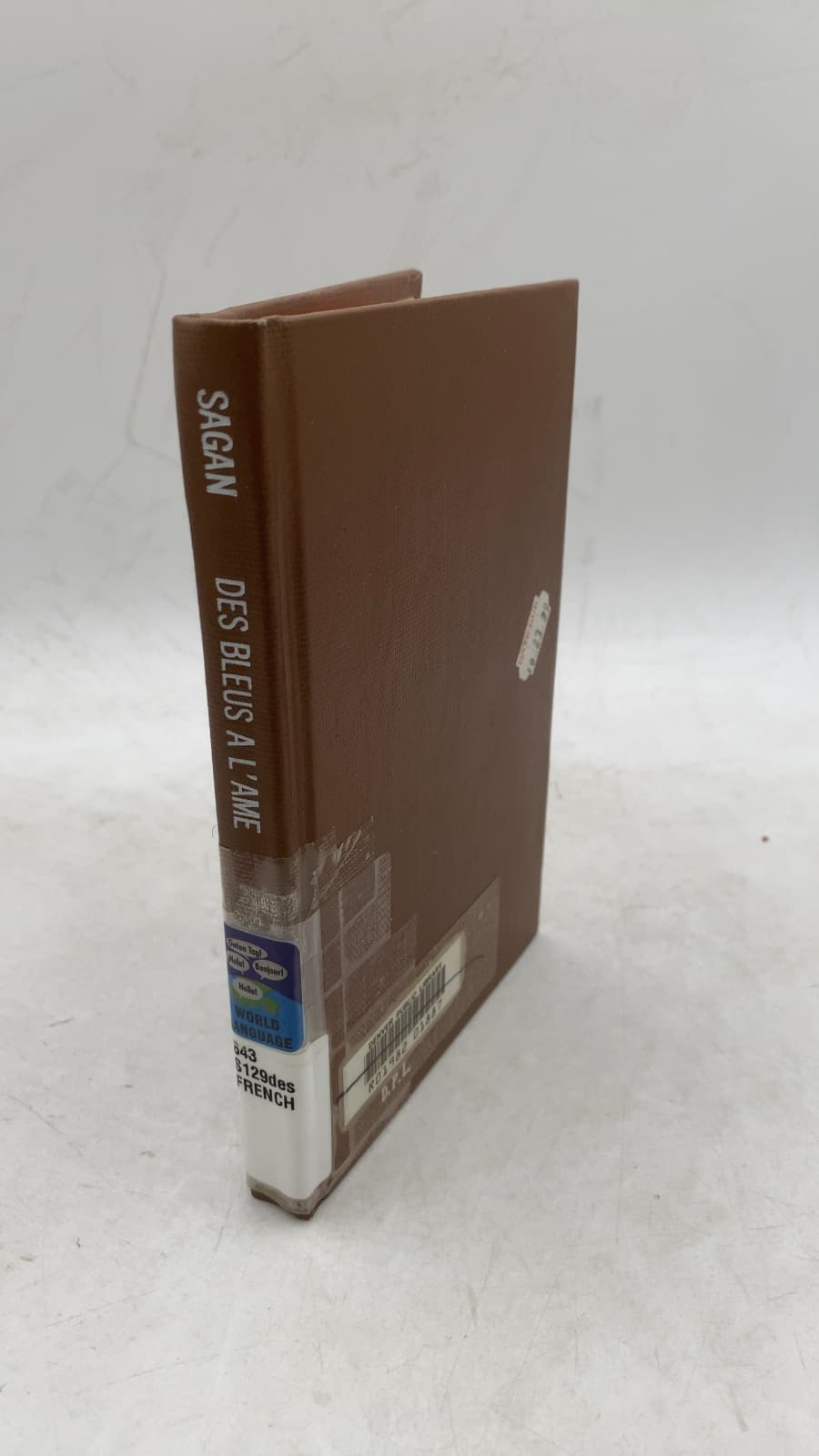 des bleus à l'âme by Françoise Sagan - front cover
