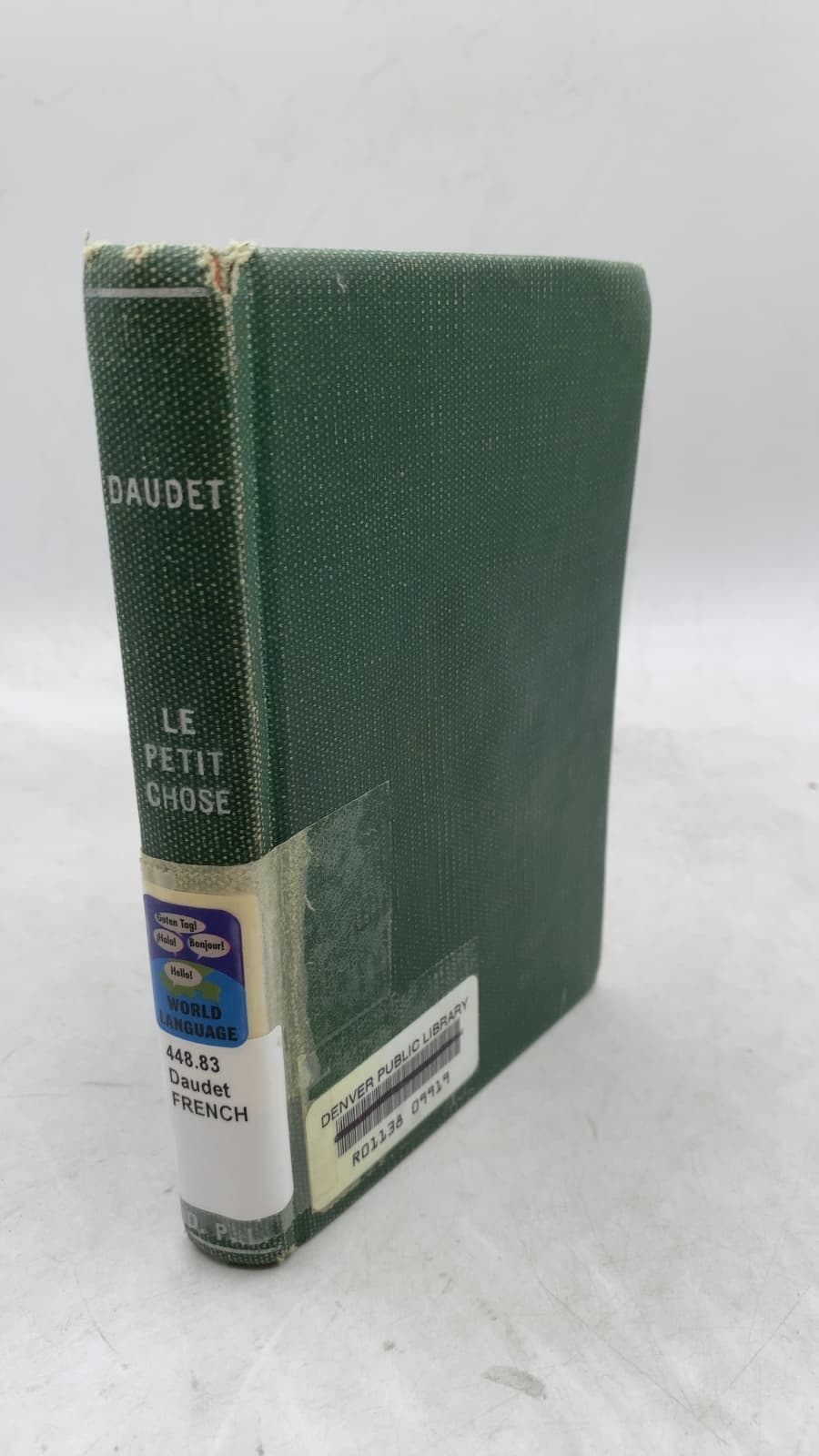 Le Petit Chose: Histoire d'un Enfant by Alphonse Daudet - front cover