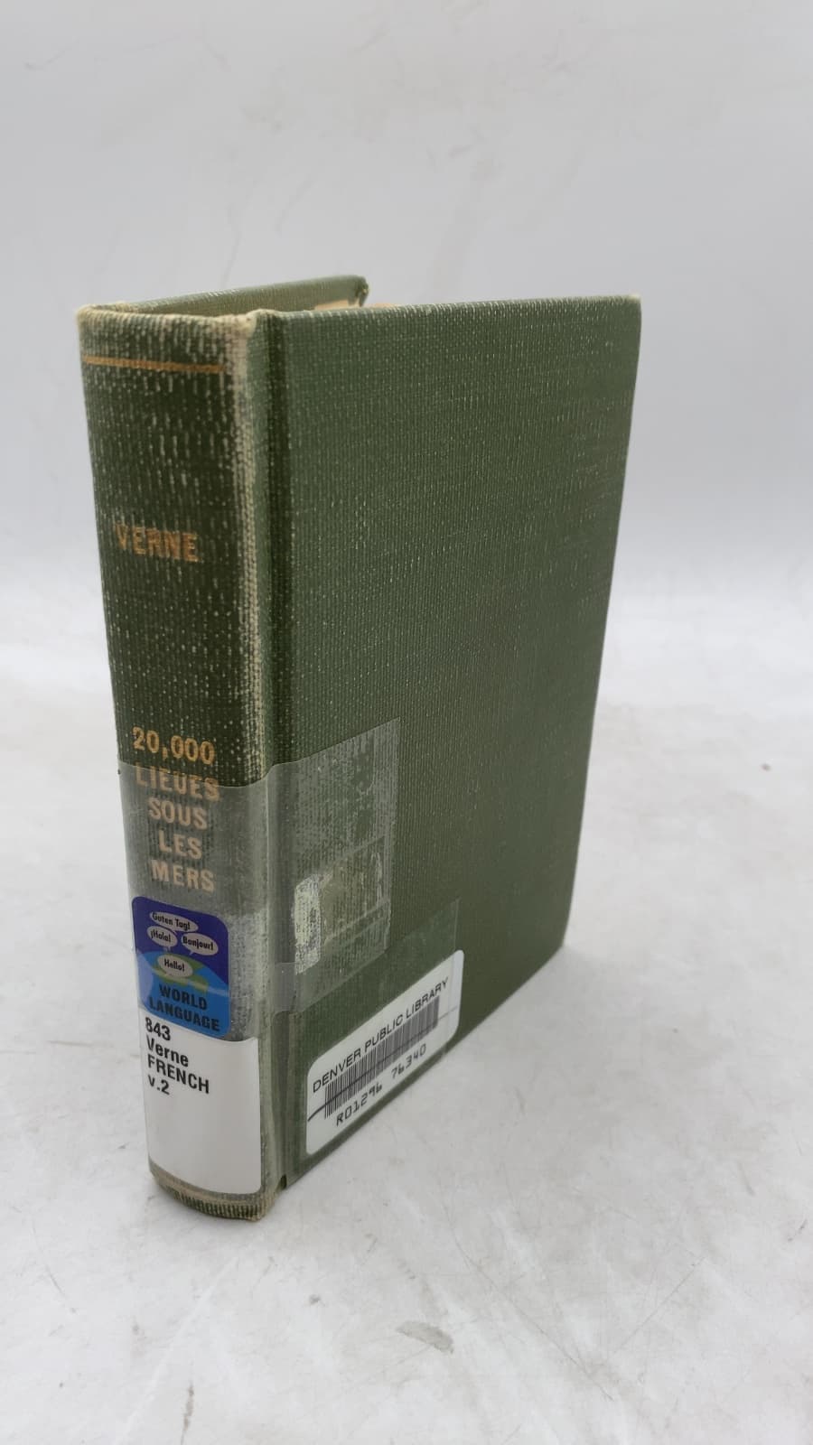 20.000 Lieues sous les mers (Tome II) by Jules Verne - front cover