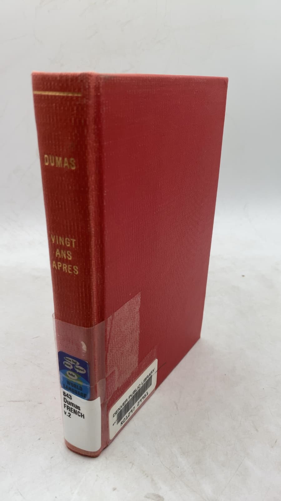 Vingt ans après II by Alexandre Dumas - front cover