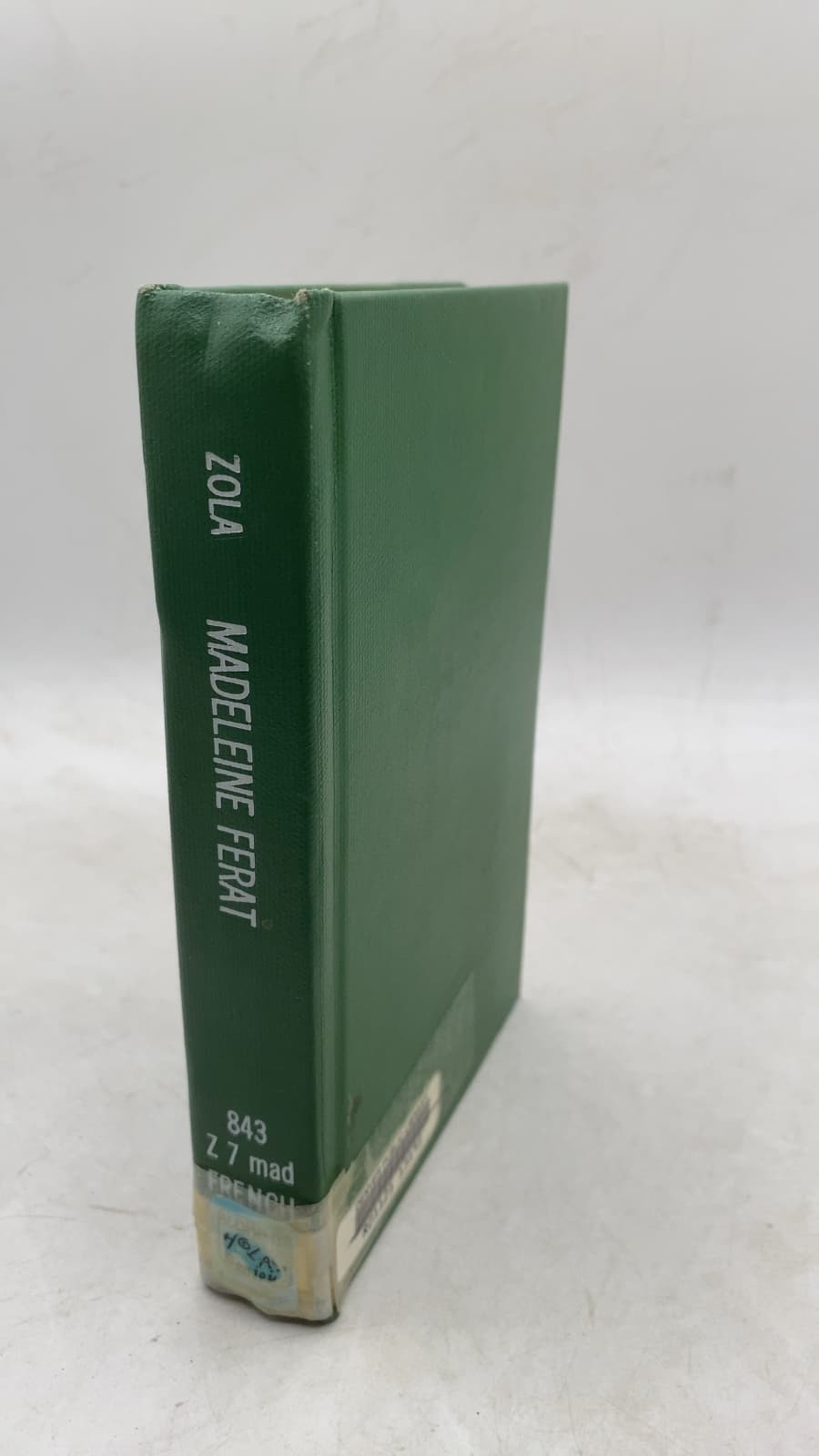 Madeleine Férat by Émile Zola - front cover