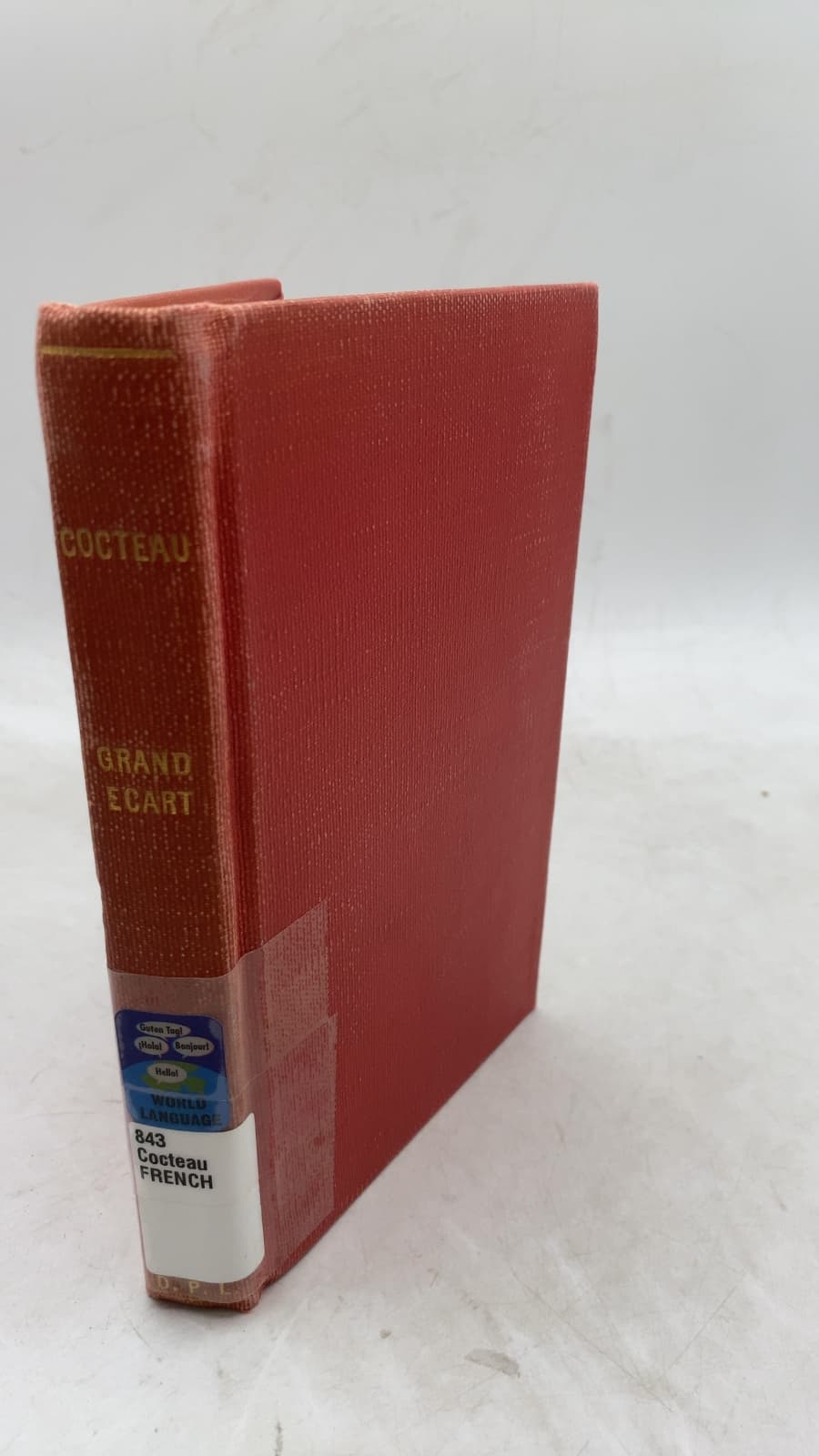 Le Grand Écart by Jean Cocteau - front cover