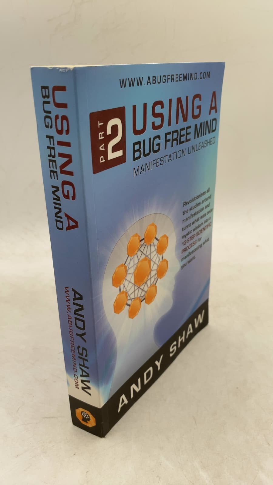 Using A Bug Free Mind: Manifestation Unleashed by Andy Shaw - front cover