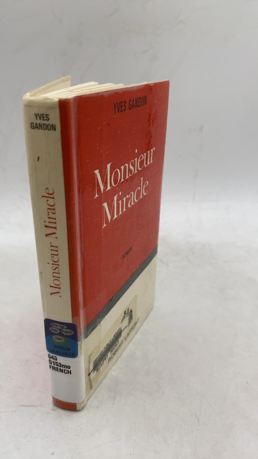Monsieur Miracle by Yves Gandon - front cover