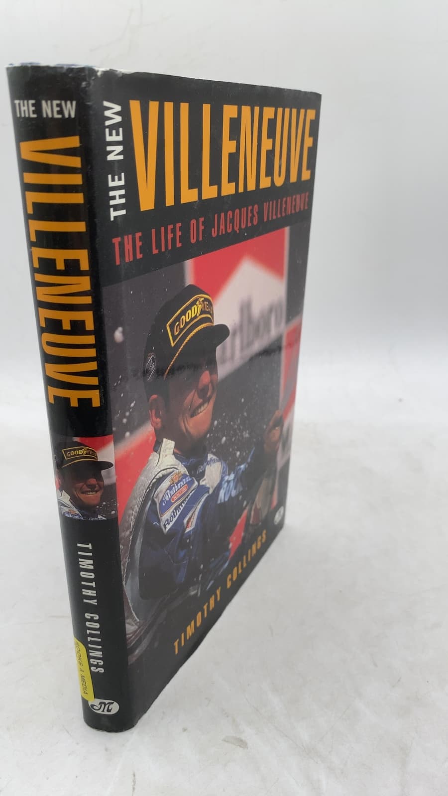 The New Villeneuve: A Life of Jacques Villeneuve by Timothy Collings - front cover