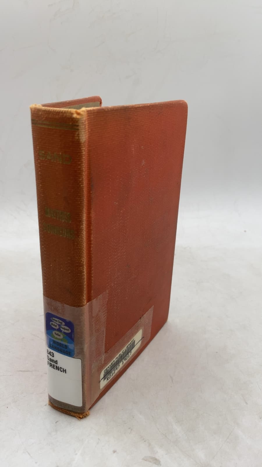LES Maitres Sonneurs by George Sand - front cover