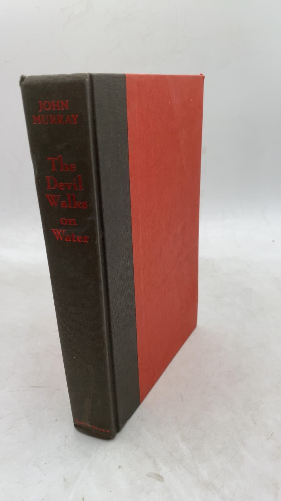 The Devil Walks on Water by John F. Murray - front cover