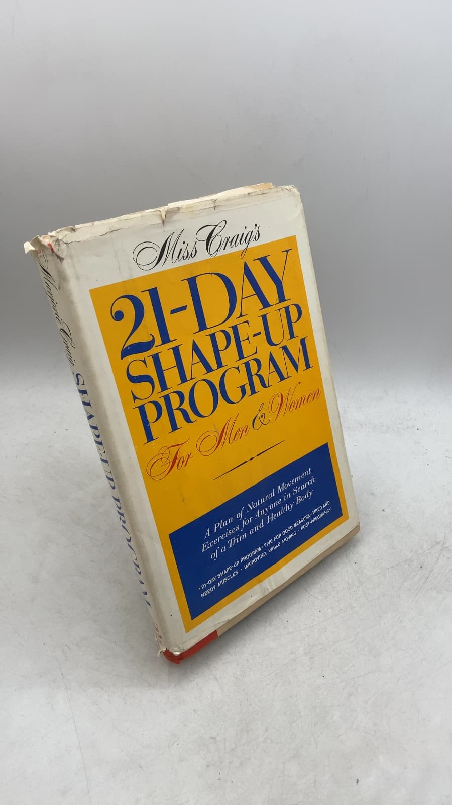 Miss Craig's 21-Day Shape-Up Program For Men & Women by Marjorie Craig - front cover
