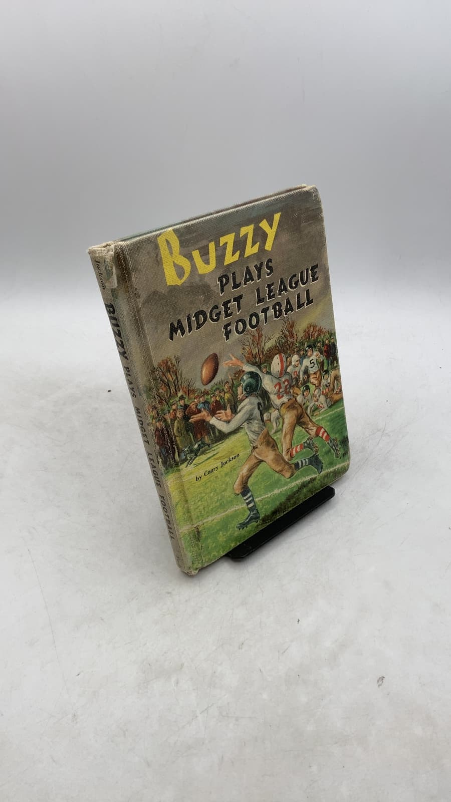 Buzzy Plays Midget League Football by Caary Jackson - front cover