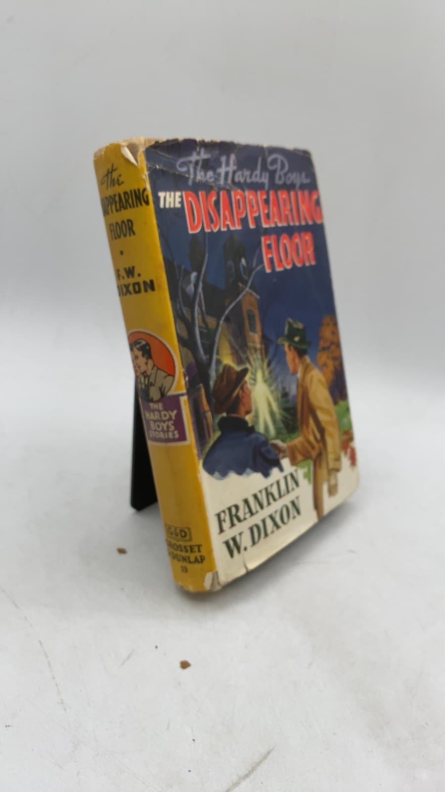 The Disappearing Floor by Franklin W. Dixon - front cover