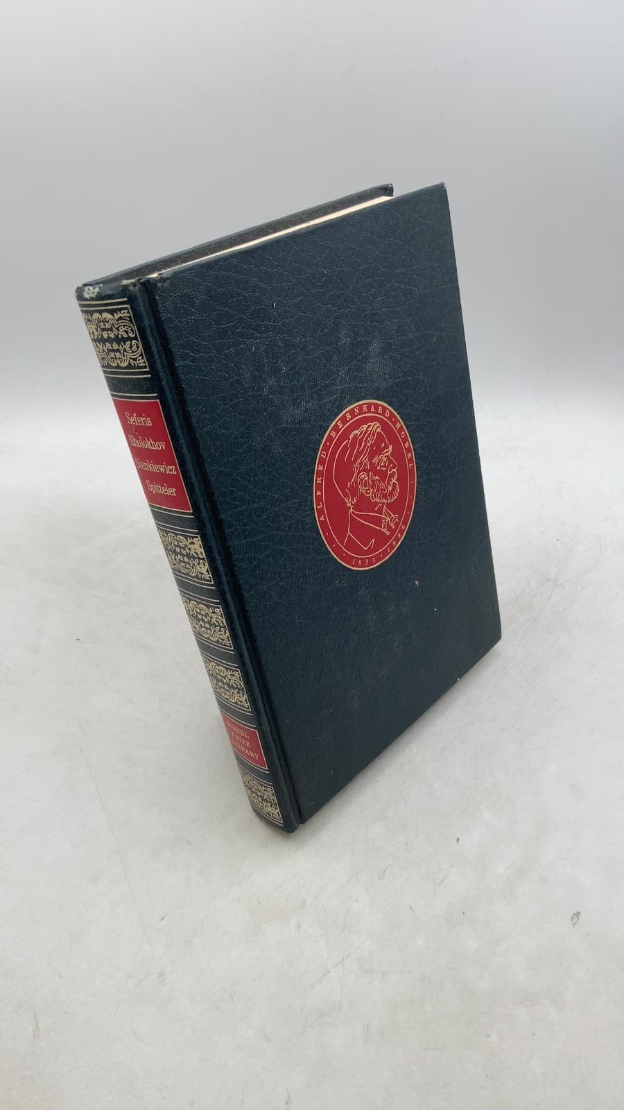Nobel Prize Library by Giorgos Seferis, Mikhail Sholokhov, Henryk Sienkiewicz, Carl Spitteler - front cover