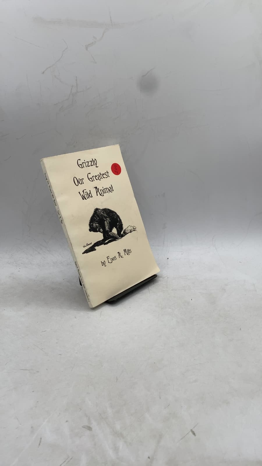 Grizzly Our Greatest Wild Animal by Enos A. Mills - front cover