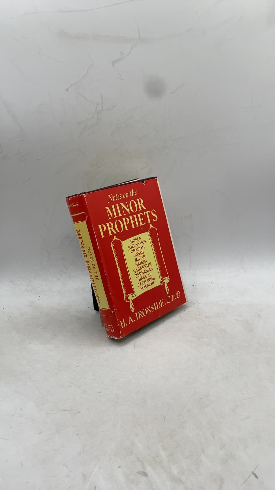 Notes on the Minor Prophets by H. A. Ironside, Litt.D. - front cover