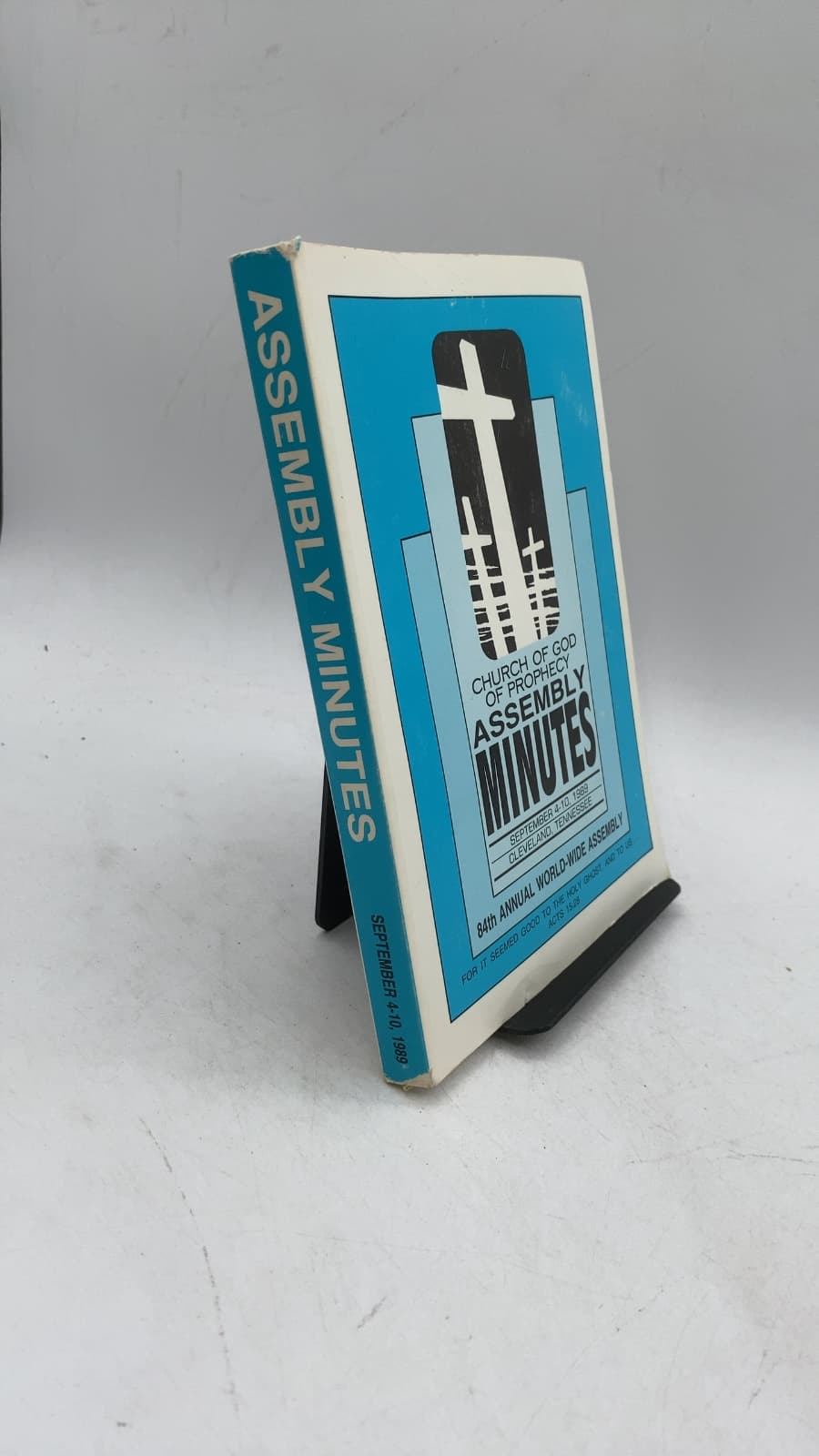 Assembly Minutes by Church of God of Prophecy - front cover