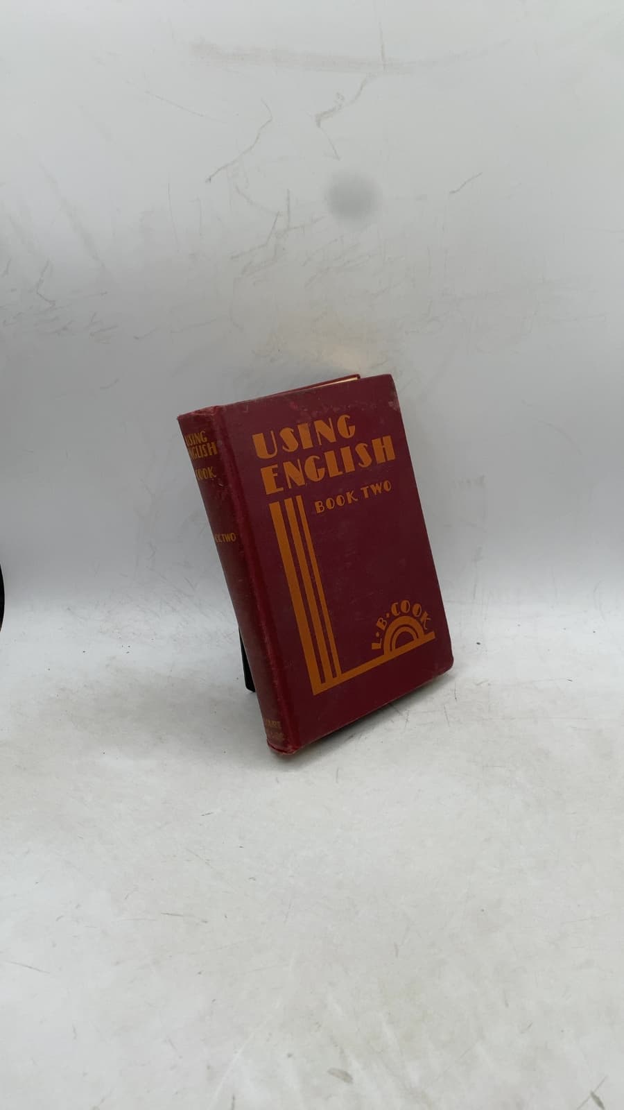 Using English Book TWO by Luella B. Cook - front cover