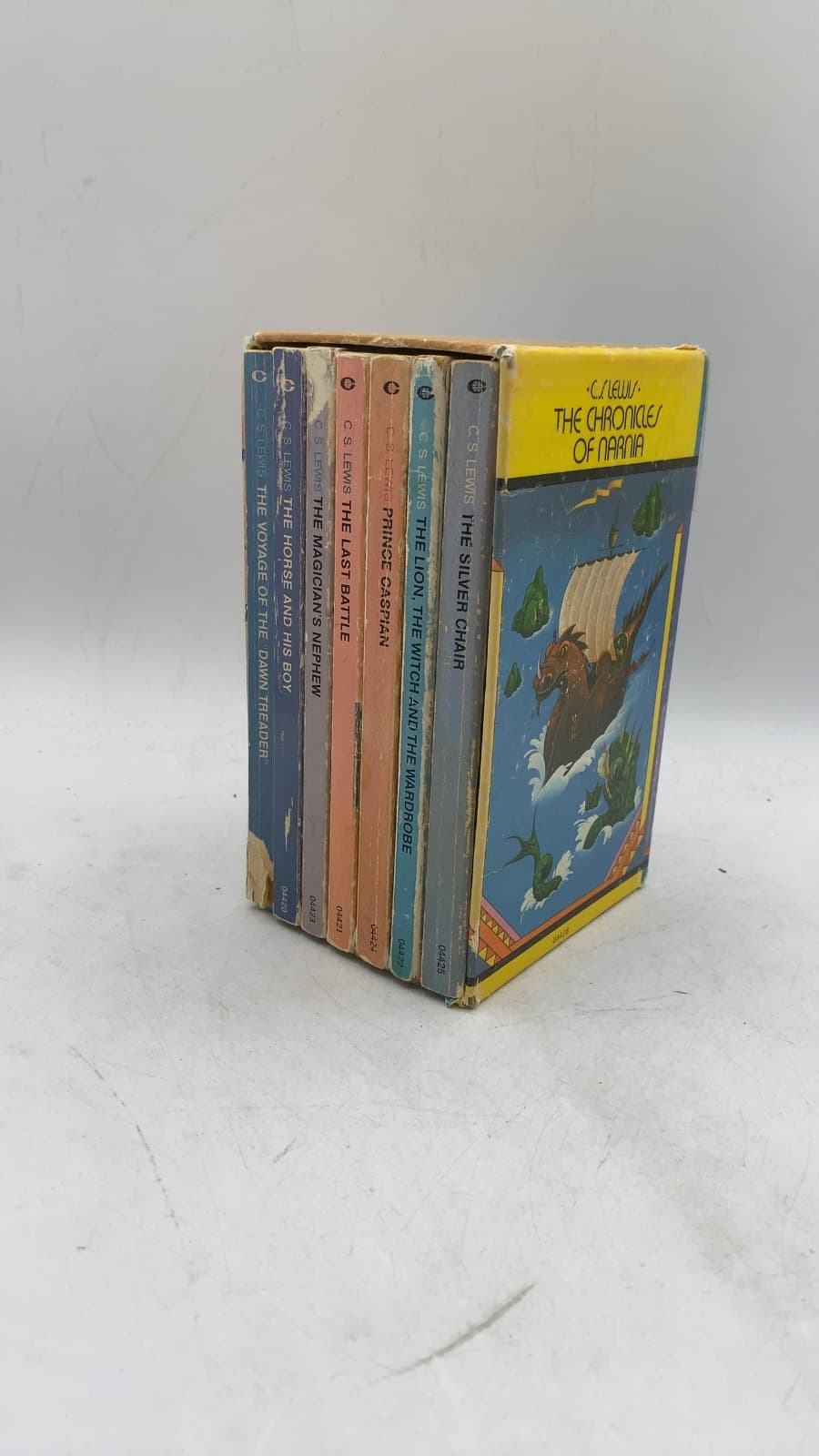 The Chronicles of Narnia (7 Book Box Set) by C. S. Lewis - front cover