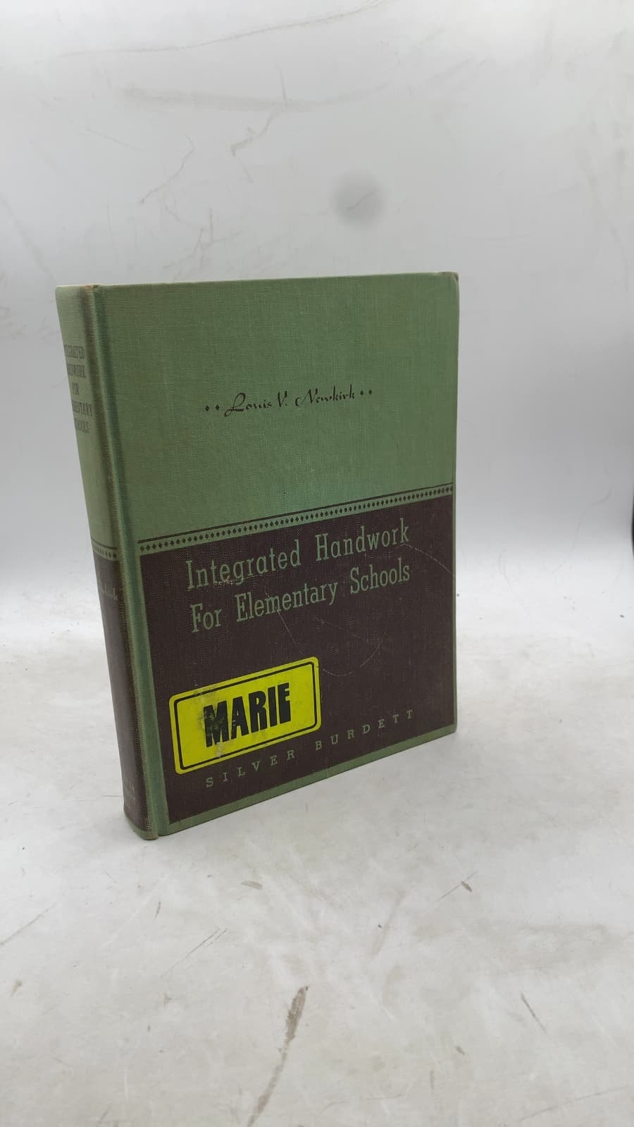 Integrated Handwork For Elementary Schools by Louis V. Newkirk - front cover