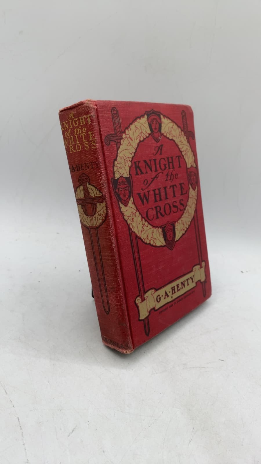 A Knight of the White Cross by G. A. Henty - front cover