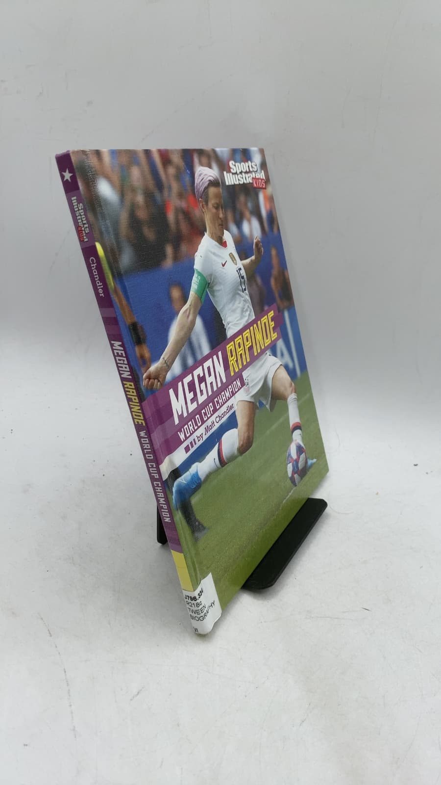 Megan Rapinoe: World Cup Champion by Matt Chandler - front cover