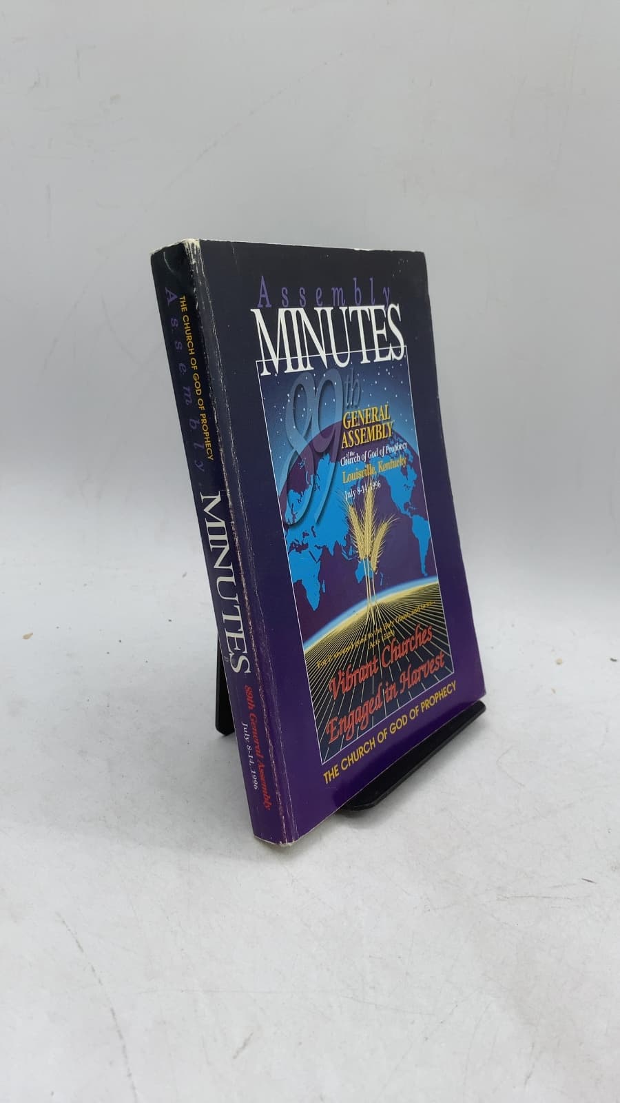 Assembly Minutes 89th General Assembly by Church of God of Prophecy - front cover