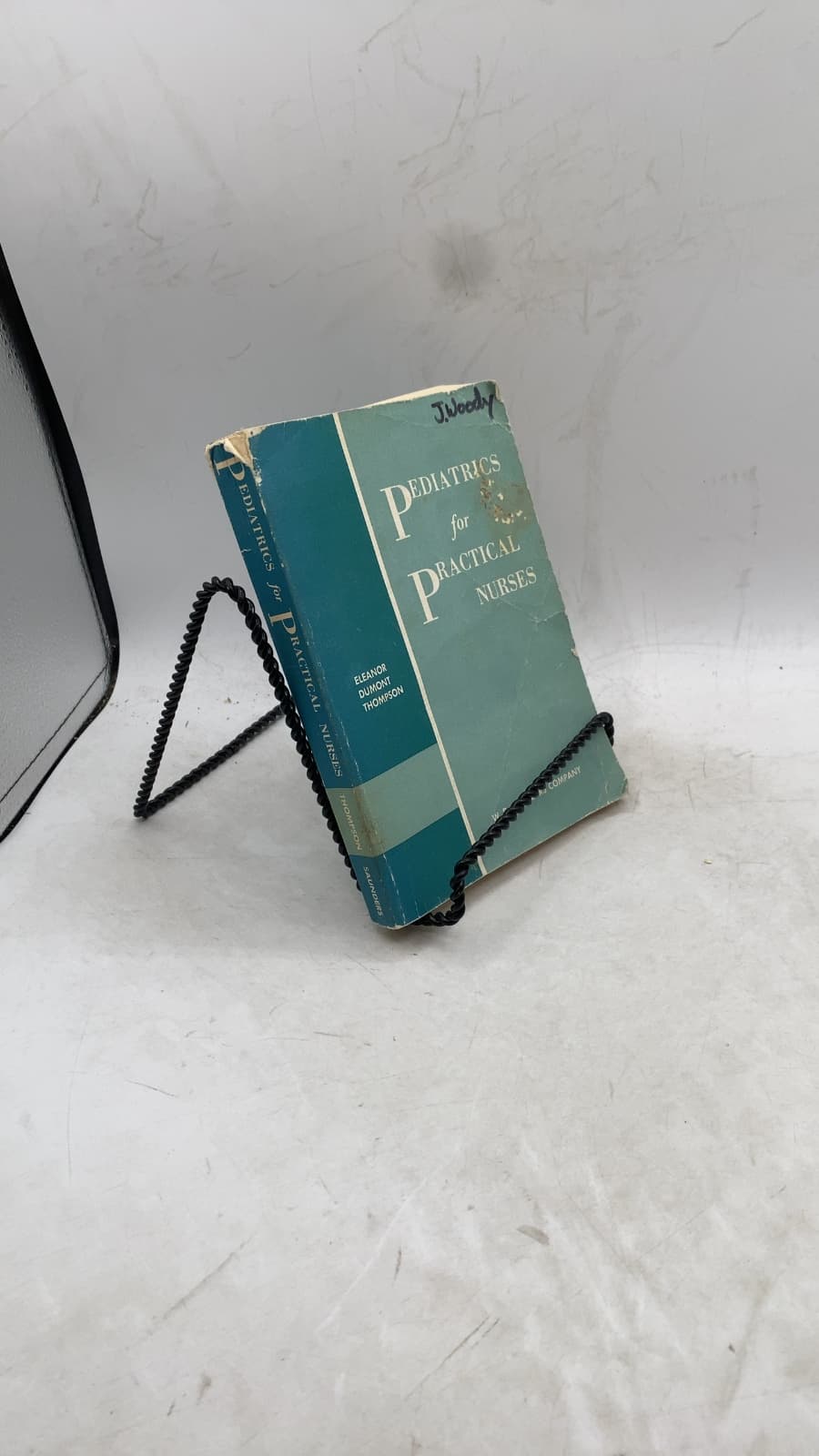 Pediatrics for Practical Nurses by Eleanor Dumont Thompson - front cover