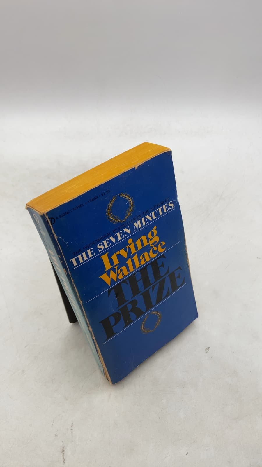 THE Prize by Irving Wallace - front cover