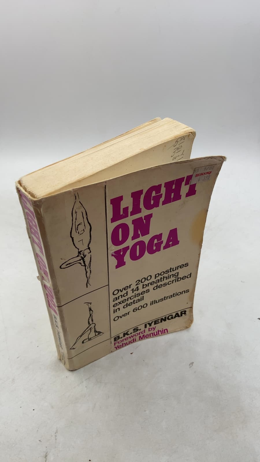 Light on Yoga: Yoga Dipika by B. K. S. Iyengar - front cover