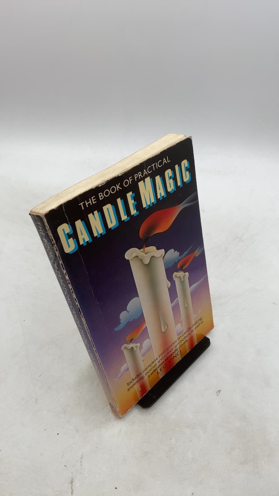 The Book of Practical Candle Magic by Leo Vinci - front cover
