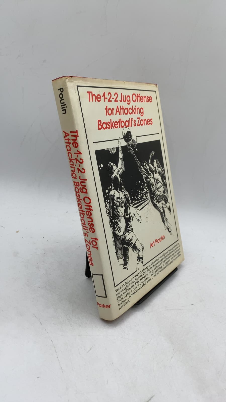 The 1-2-2 Jug Offense for Attacking Basketball's Zones by Art Poulin - front cover