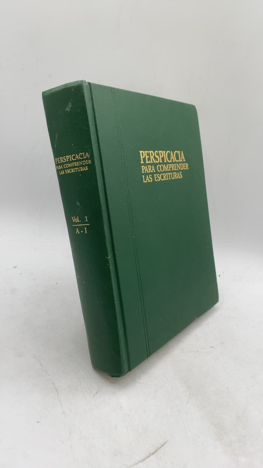 Perspicacia para comprender las Escrituras, Volumen 1: A-I - front cover