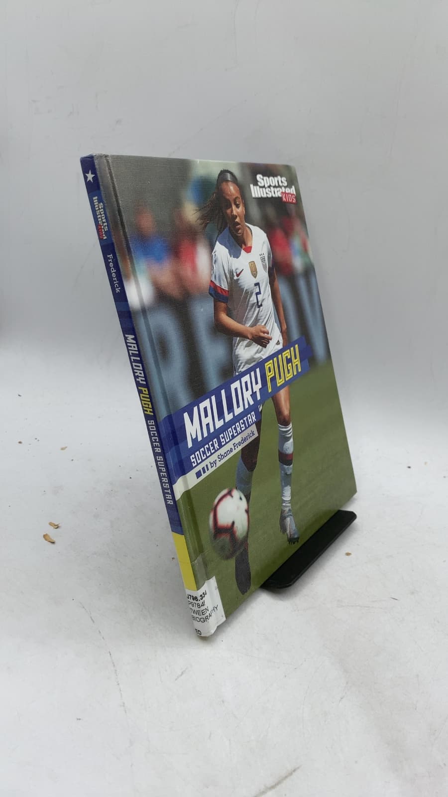 Mallory Pugh: Soccer Superstar by Shane Frederick - front cover