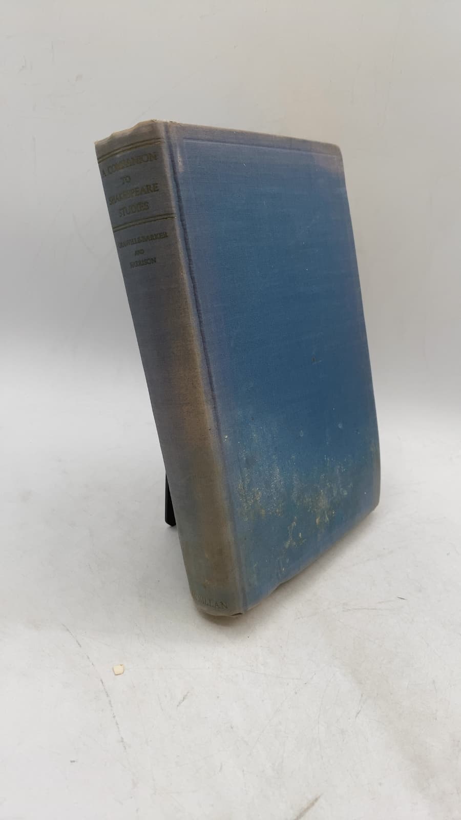 A Companion to Shakespeare Studies by Harley Granville-Barker and G. B. Harrison - front cover
