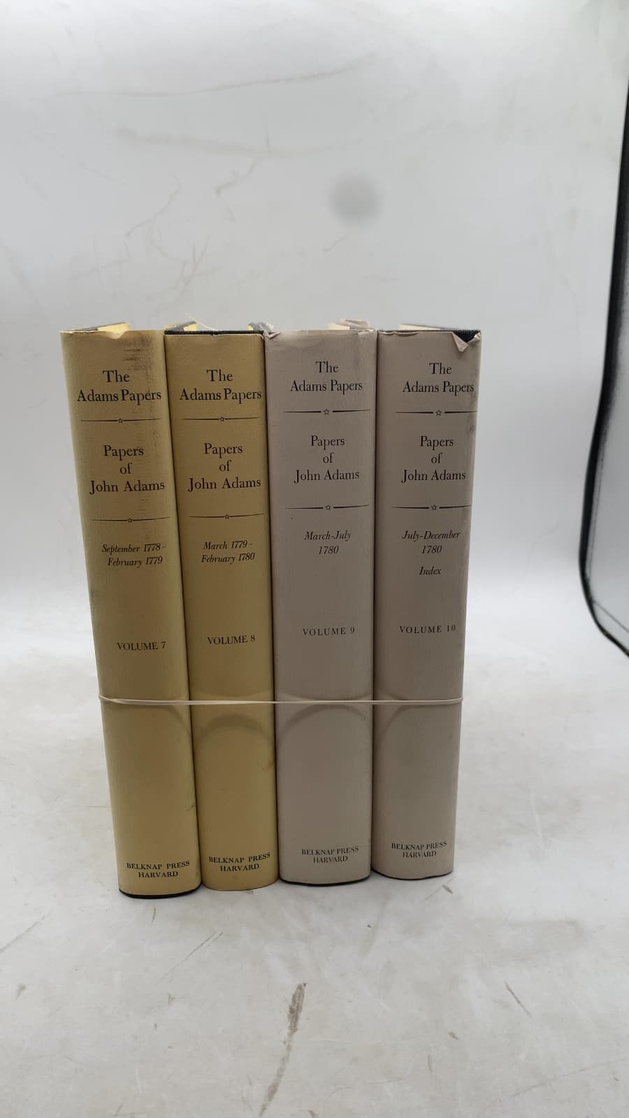 Papers of John Adams vol. 7,8,9,10 by John Adams - front cover