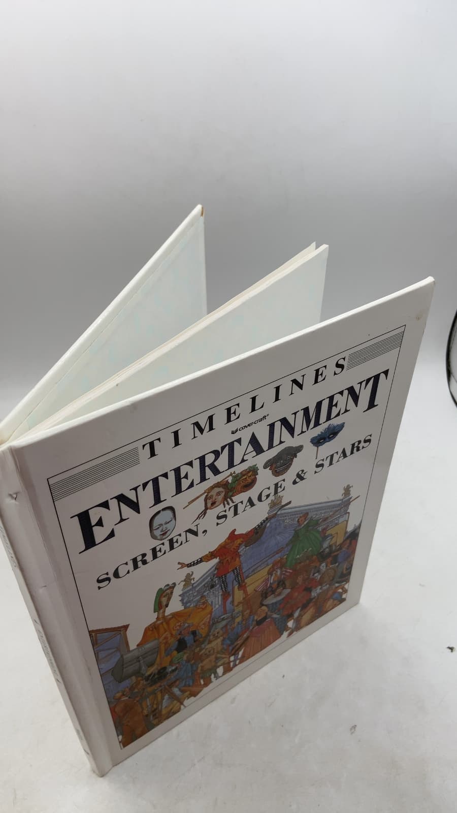 Timelines: Entertainment - Screen, Stage & Stars by Jacqueline Morley - front cover