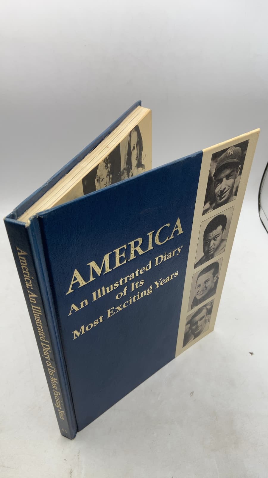 America: An Illustrated Diary of Its Most Exciting Years, Sports and Sports Heroes, Book One - front cover