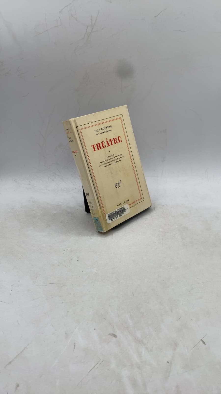 Théâtre I by Jean Cocteau - front cover