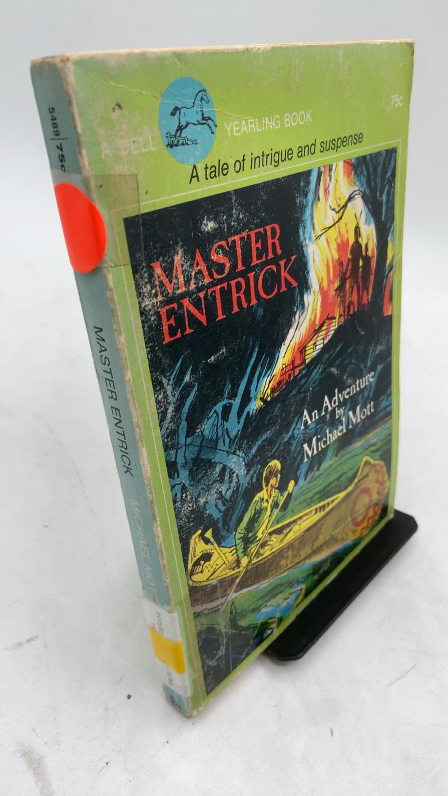 Master Entrick: An Adventure 1754-1756 by Michael Mott - front cover