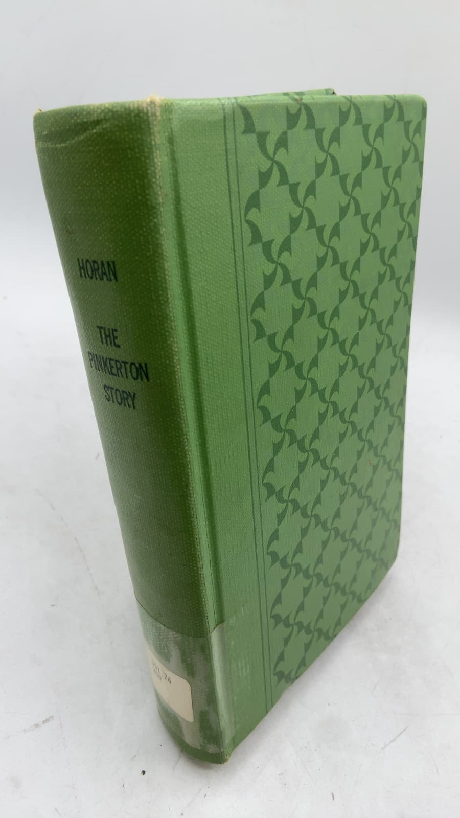 THE Pinkerton Story by James D. Horan and Howard Swiggett - front cover