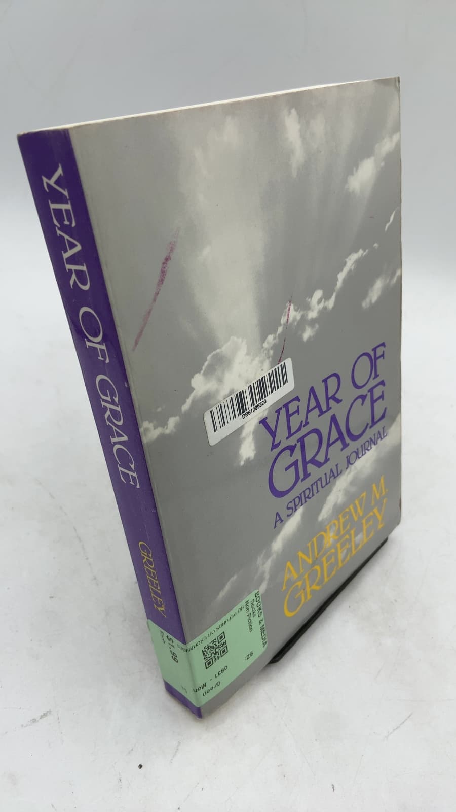 Year of Grace: A Spiritual Journal by Andrew M. Greeley - front cover
