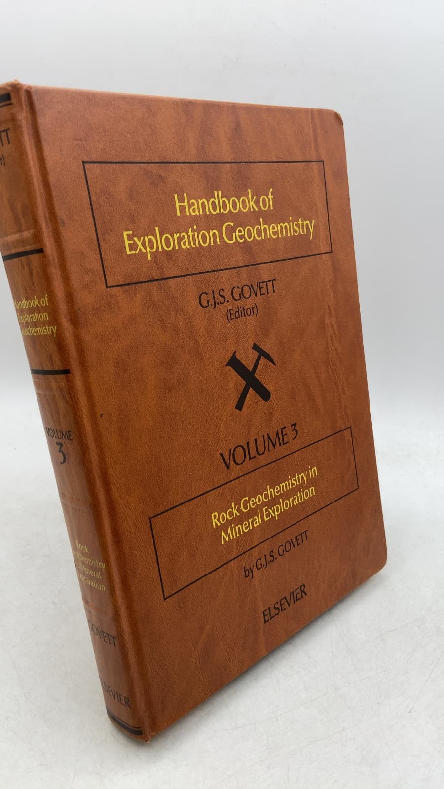 Handbook of Exploration Geochemistry by G.J.S. Govett - front cover