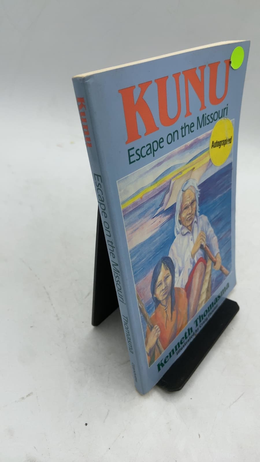 Kunu: Escape on the Missouri by Kenneth Thomasma - front cover