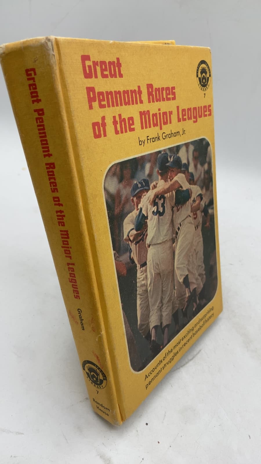 Great Pennant Races of the Major Leagues by Frank Graham, Jr. - front cover