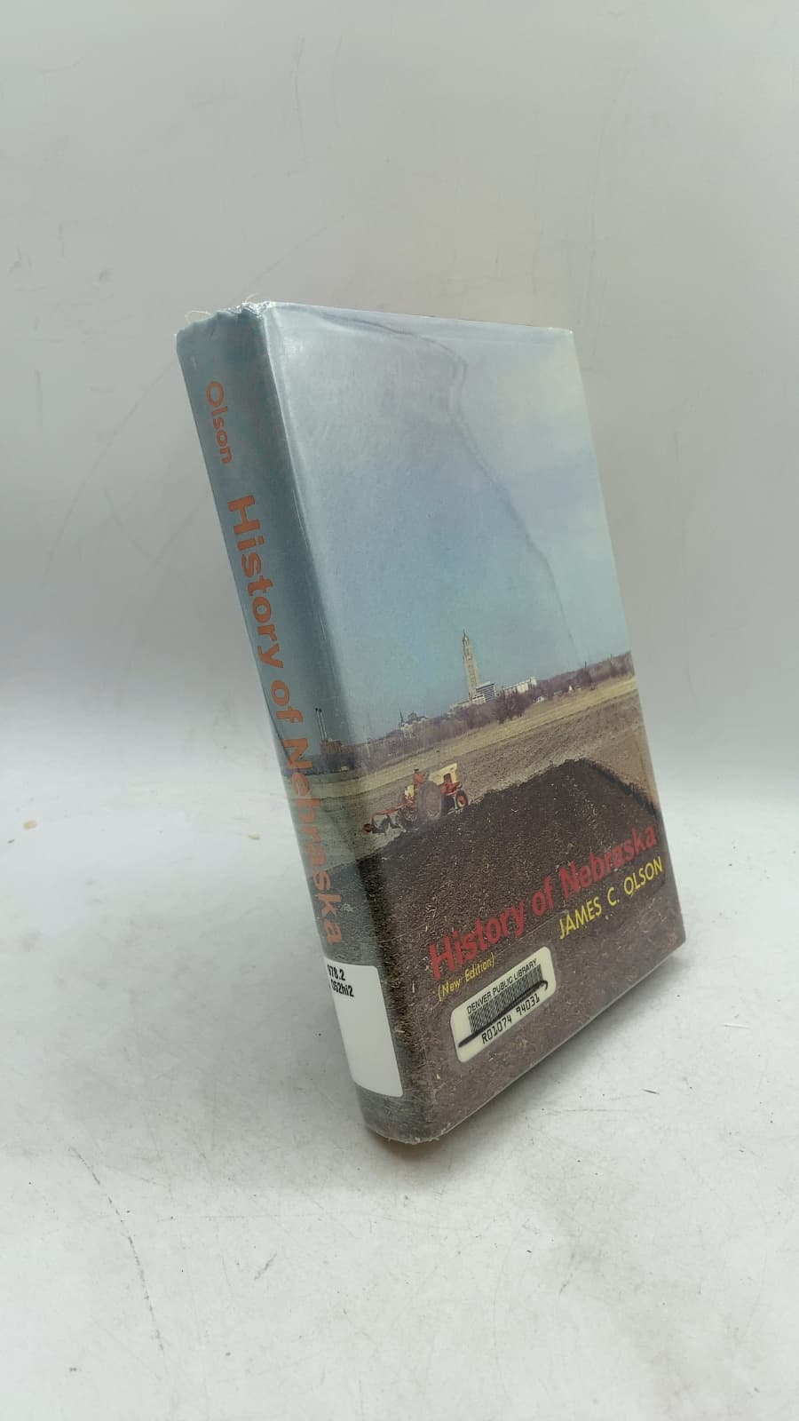 History of Nebraska by James C. Olson - front cover