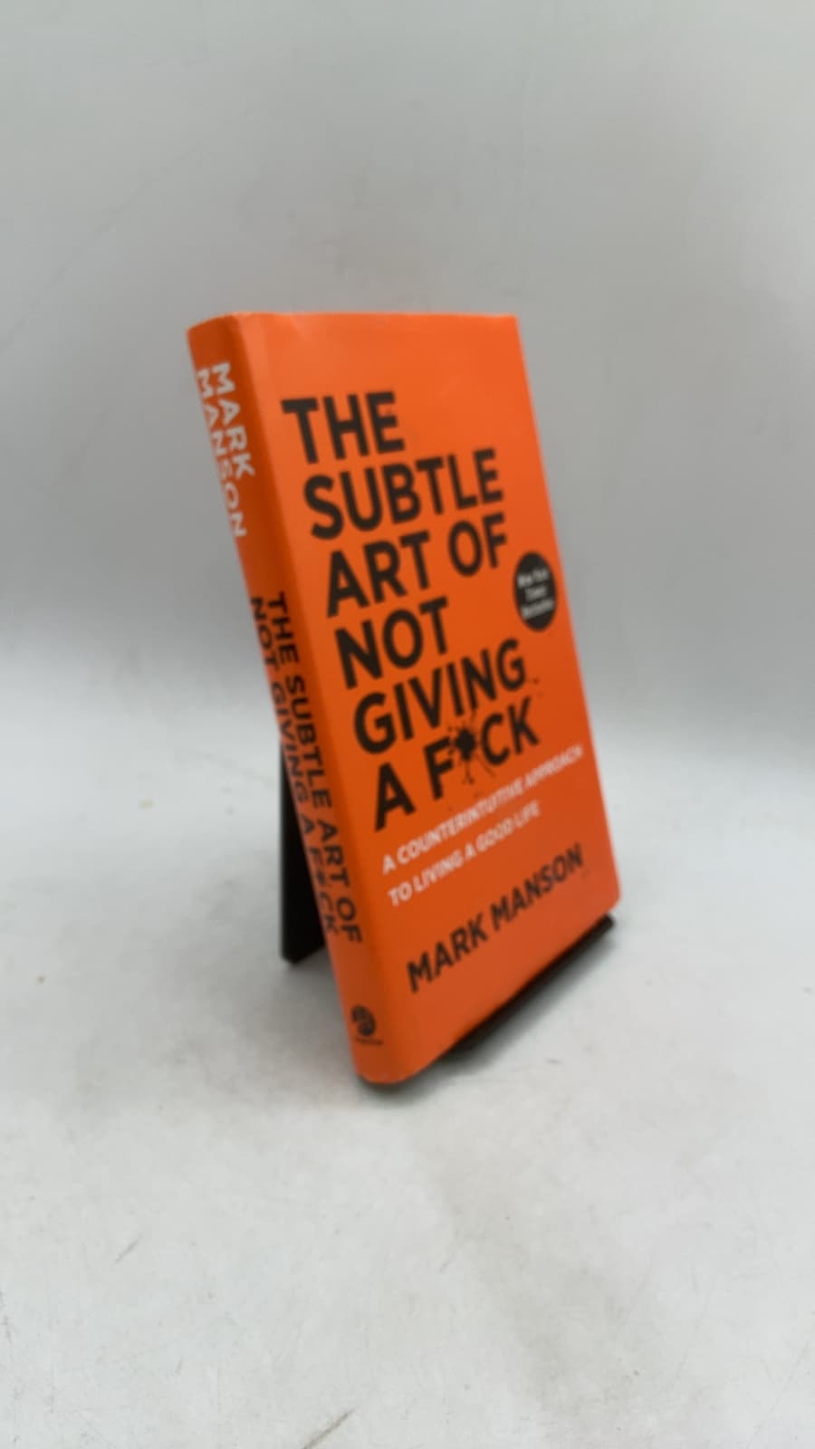 The Subtle Art of Not Giving a F*ck by Mark Manson - front cover